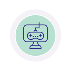 Online video game vector, pixel perfect, illustrator file 
