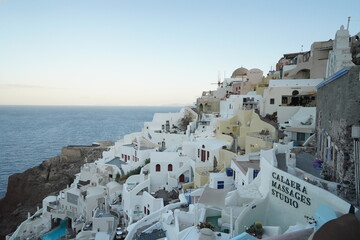 Beautiful scenes of Santorini Greece