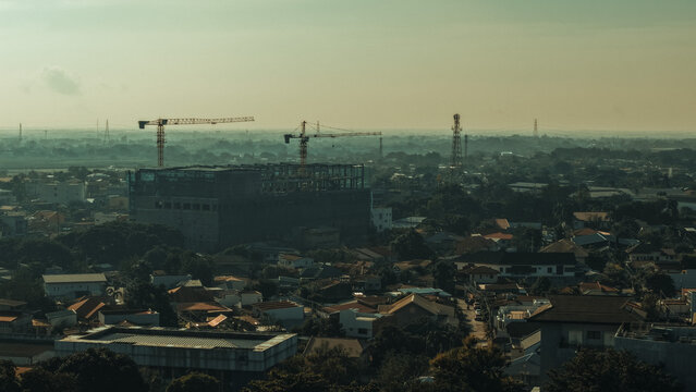 panoramic view of the city of Tarlac Philippines