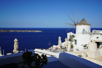 Beautiful scenes of Santorini Greece