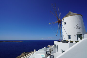 Beautiful scenes of Santorini Greece