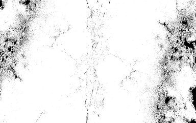 Fototapeta premium Black grainy texture isolated on white background. Grunge black and white pattern. Monochrome particles abstract texture. Distress overlay textured. Grunge design elements. Vector 