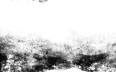 Grunge black and white pattern. Monochrome particles abstract texture. Background. Distress overlay textured. Grunge design elements. Vector illustration