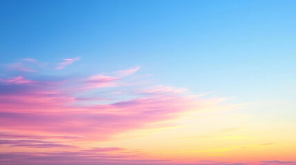 Obraz premium Sunset sky, vibrant colors