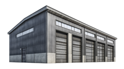 Contemporary apartment with full glass facade
