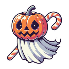 Pumpkin Ghost Icon