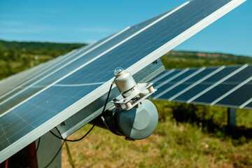 thermoelectric pyranometer, a sensor that measures total solar irradiance, which includes direct...