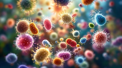 High-resolution image of active ciliated microbes viewed through a microscope. Useful for science projects, biology media, or microbiology diagrams