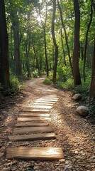 path in the woods