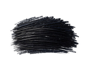 Tumbleweed painted with a black marker pen on a transparent background