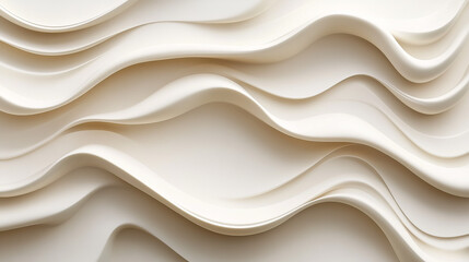 Fototapeta premium Abstract wavy beige background