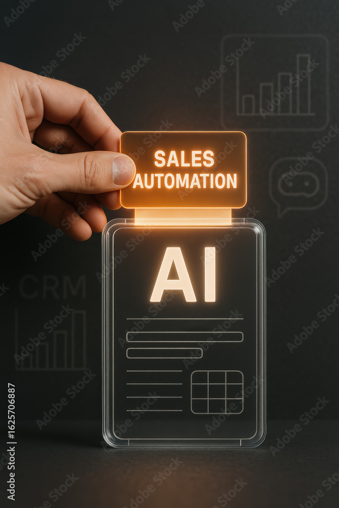Aufkleber sales automation powered by ai advances business technology with innovative process and system solut