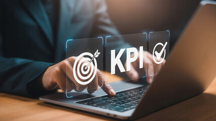 Achieve business goals by tracking key performance indicators with modern digital strategy and data analysis for success