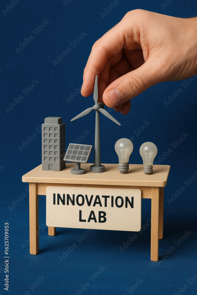 Poster innovation lab inspires idea and creativity through prototype development and research experiment