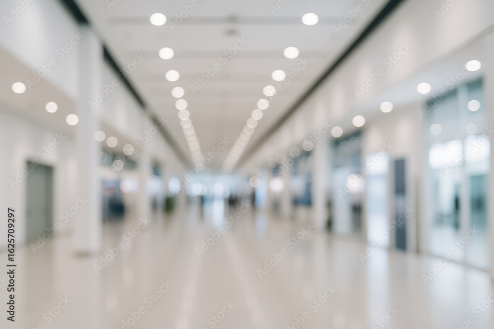 Aufkleber blur and defocus enhance abstract background and architecture to create modern business atmosphere i