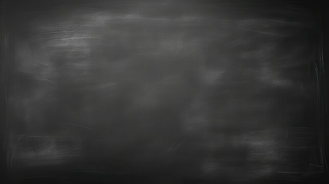A chalkboard background with blank space for writing or drawing, ideal as an educational and school-themed backdrop for lessons, notes, or creative expressions.