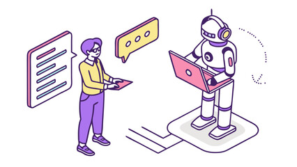 Artificial Intelligence and Human Interaction A Digital Communication Landscape with Robotics