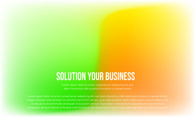 Abstract blurred gradient mesh background in bright modern colors. Colorful smooth banner template. Easy editable soft colored vector illustration