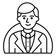 investment icon line art illustration line art
