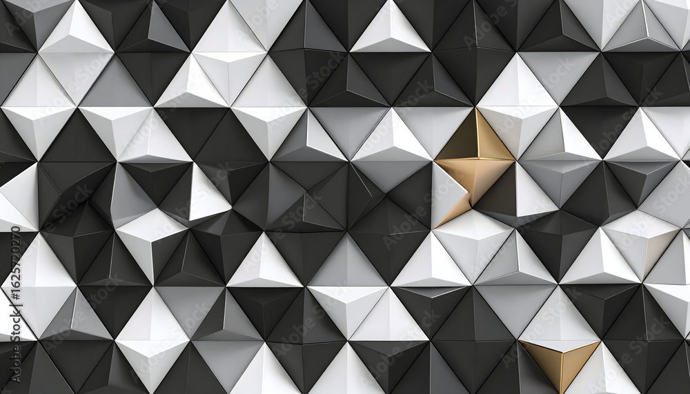 Poster abstract triangular pattern background