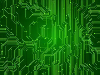 Obraz premium printed circuit board