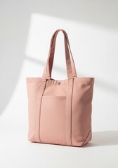 Everyday Blush Tote Bag - A stylish and practical tote bag perfect for everyday . Symbolizes organization, simplicity, , practicality, and femininity