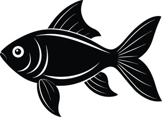 Goldfish Silhouette Icon