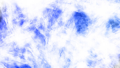 Soft Blue and White Abstract Ink Cloud Background