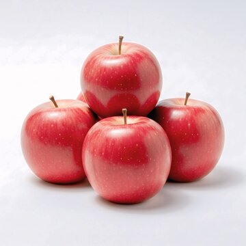 High Resolution Photo of Red Organic Apples for Healthy Eating"