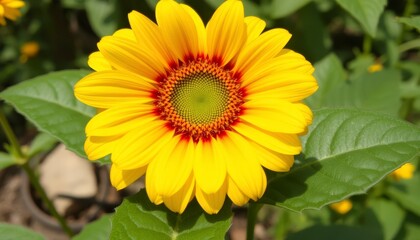 Obraz premium Close-up of a vibrant sunflower