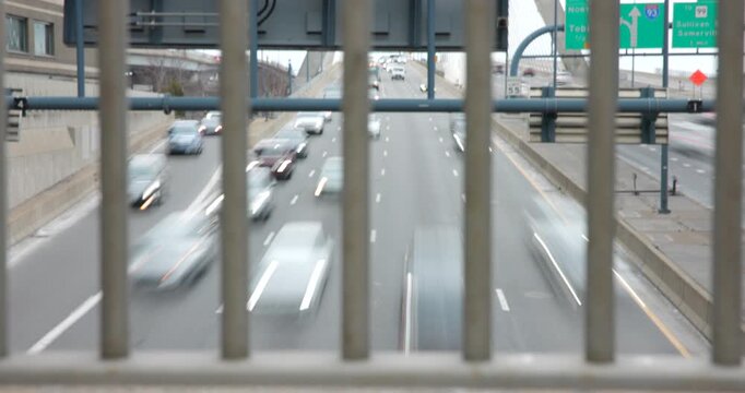 Zakim Bridge Boston Time Lapse