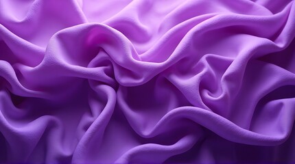 Obraz premium Flowing twisted purple cloth background. 