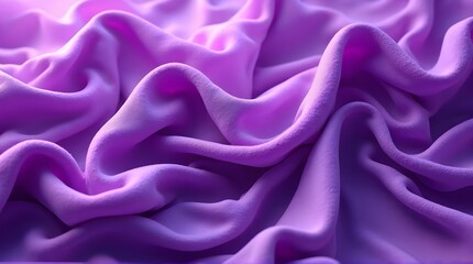 Obraz premium Flowing twisted purple cloth background. 