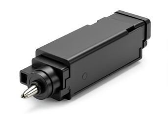 Close-up of an electric nose hair remover, personal care and hygiene implement