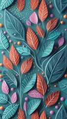 A bold abstract vector design with clean patterns on a navy blue background — sleek and modern.