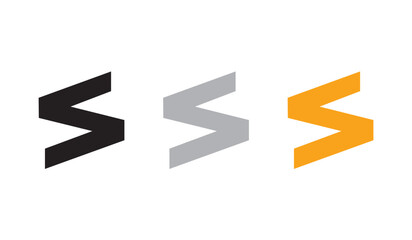 Zig Zag Shape Vector Element Design