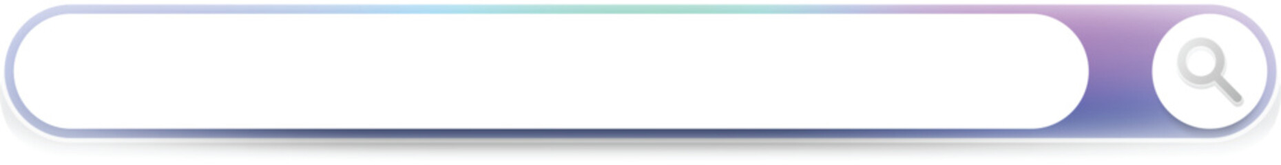 Search bar with glassmorphism style template ui graphic