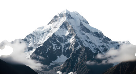 Majestic Snowcapped Mountain Peak © reged