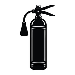 fire extinguisher vector icon vector illustration illustration.