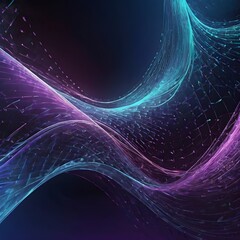 data streams flowing abstract background