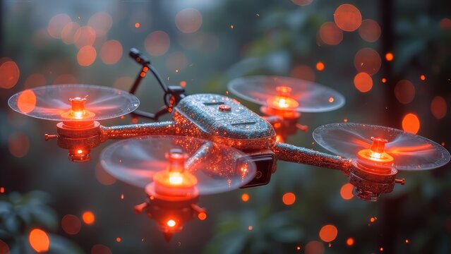 Multi drone collaborative operation