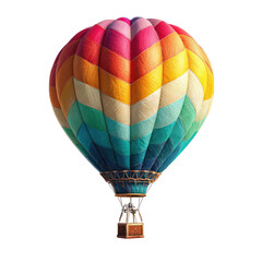 Fototapeta premium Colorful hot air balloon