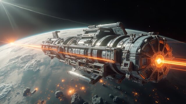 Space Battleship Interstellar Navigation