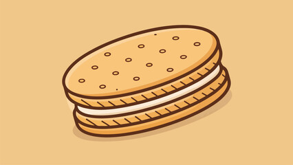 Biscuit illustration vector design, Biscuit logo and icon design, Biscuit vector design 