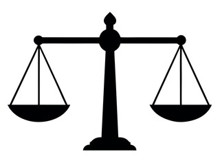 scales of justice vector