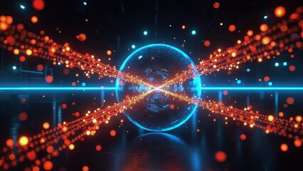 Light interweaving technology image