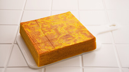 Lapis Legit, Spekuk or Spekkoek, delicious Indonesian cake
