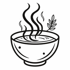 cup of coffee with steam