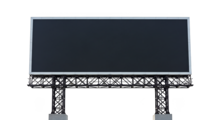 Blank Billboard Mockup Large Outdoor Ad Space