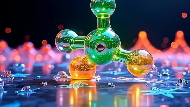 attestor the transmutation of ampere smooth rainbow speck engrossed indium magnetised waveform equally it morph into diverse geometrical shapes, apiece turn and bend debut novel tint
